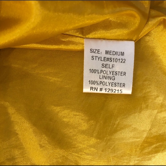 Mustard Yellow Circle Skirt - Picture 5 of 5